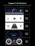 8.9'' Dashboard Display with Ambient Lighting for Model 3 Highland / Model Y Juniper