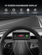 F9 Pro Screen Dashboard Display With Carplay & Android Auto for Model 3 / Model Y