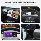9‘’ Carplay Instrument Dashboard Screen Display for Model 3 / Y