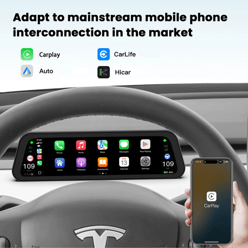 9.6 Inch Instrument Cluster Dashboard Display for Model 3 / Y
