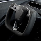 Alcantara Yoke Steering Wheel for Model 3 Highland & Model Y Juniper