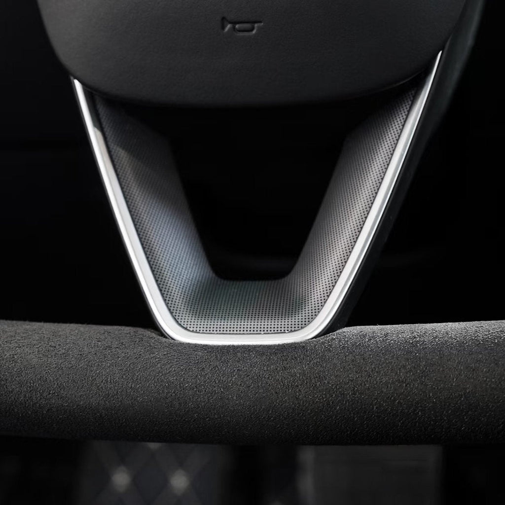 Alcantara Yoke Steering Wheel for Model 3 Highland & Model Y Juniper