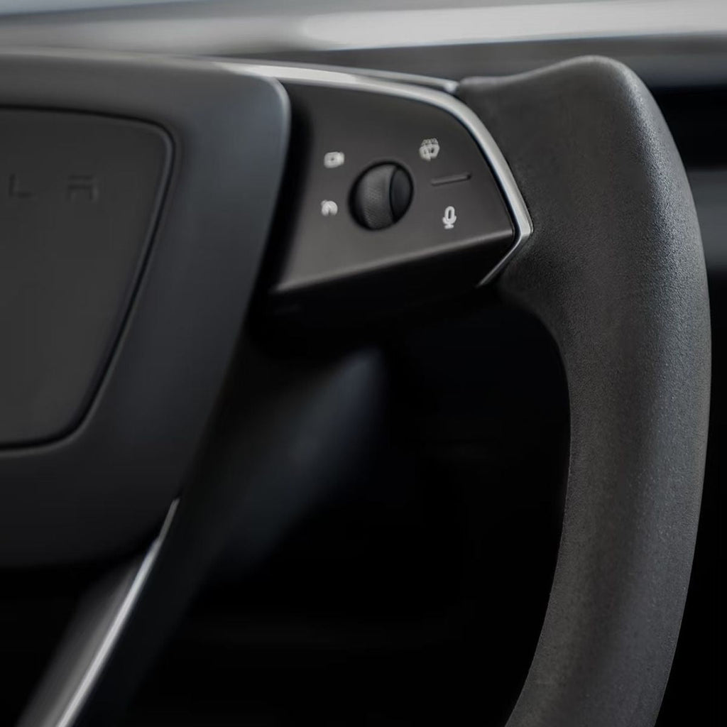 Alcantara Yoke Steering Wheel for Model 3 Highland & Model Y Juniper