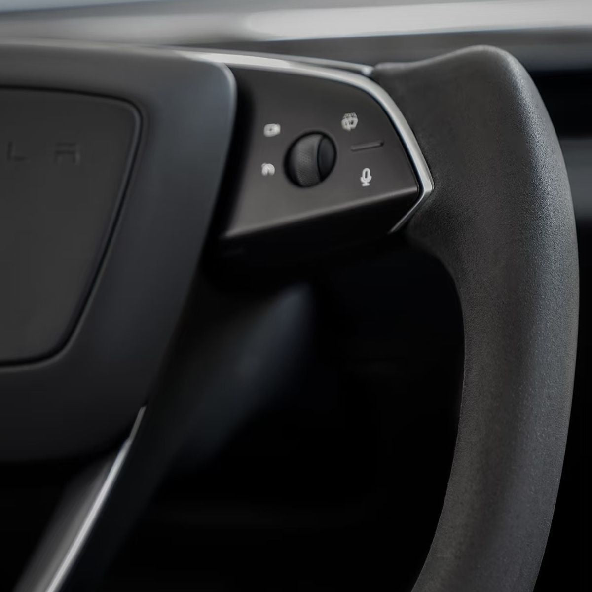 Alcantara Yoke Steering Wheel for Model 3 Highland & Model Y Juniper