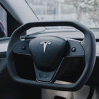 Cyber Steering Wheel for Tesla Model 3 / Y【Cybertruck Style】