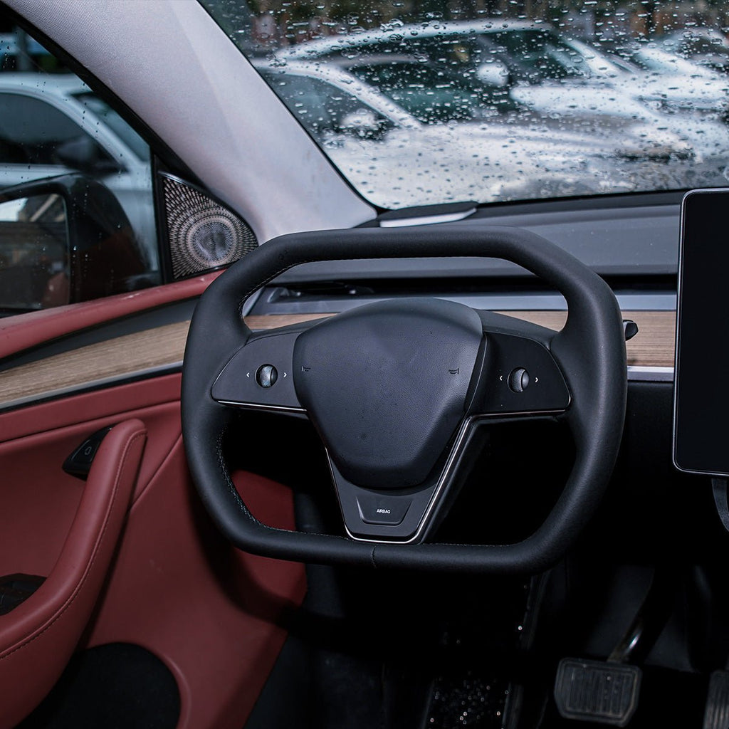 Cyber Steering Wheel for Tesla Model 3 / Y【Cybertruck Style】