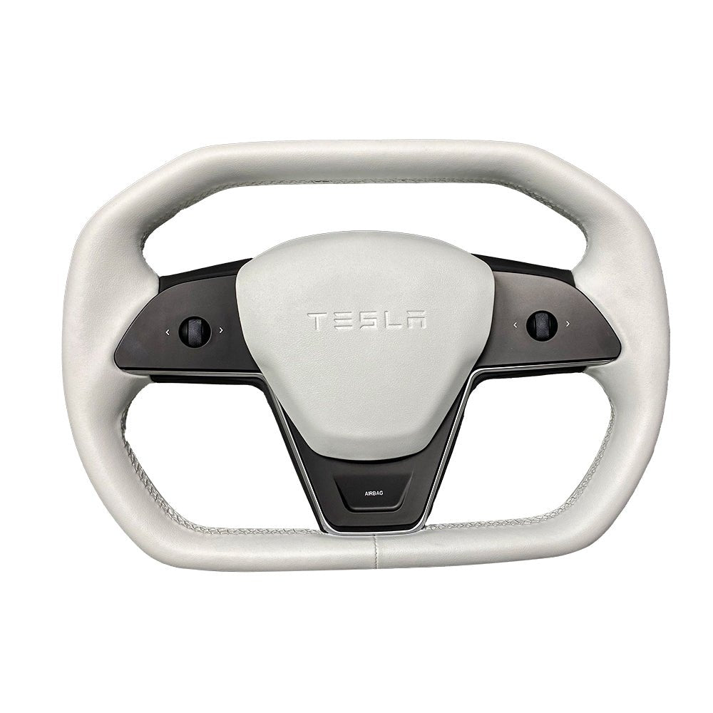 Cyber Steering Wheel for Tesla Model 3 / Y【Cybertruck Style】