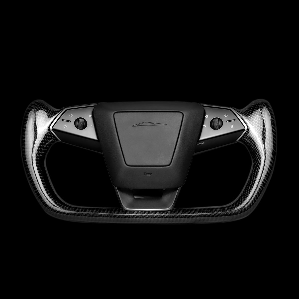 Cybertruck Carbon Fiber Yoke Steering Wheel