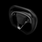Cybertruck Style Steering Wheel for Model Y Juniper & Model 3 Highland