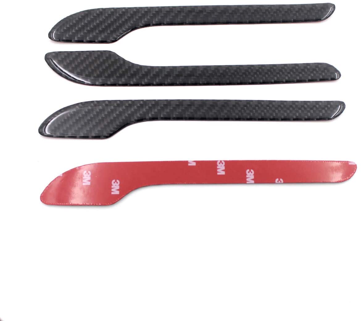 Door Handle Protect Cover for Tesla Model 3 / Y - Carbon Fiber Exterior Mods