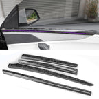 Dry Carbon Fiber Door Trim Cover for Tesla Model Y Juniper