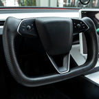 Full Carbon Fiber Yoke Steering Wheel for Model 3 Highland & Model Y Juniper