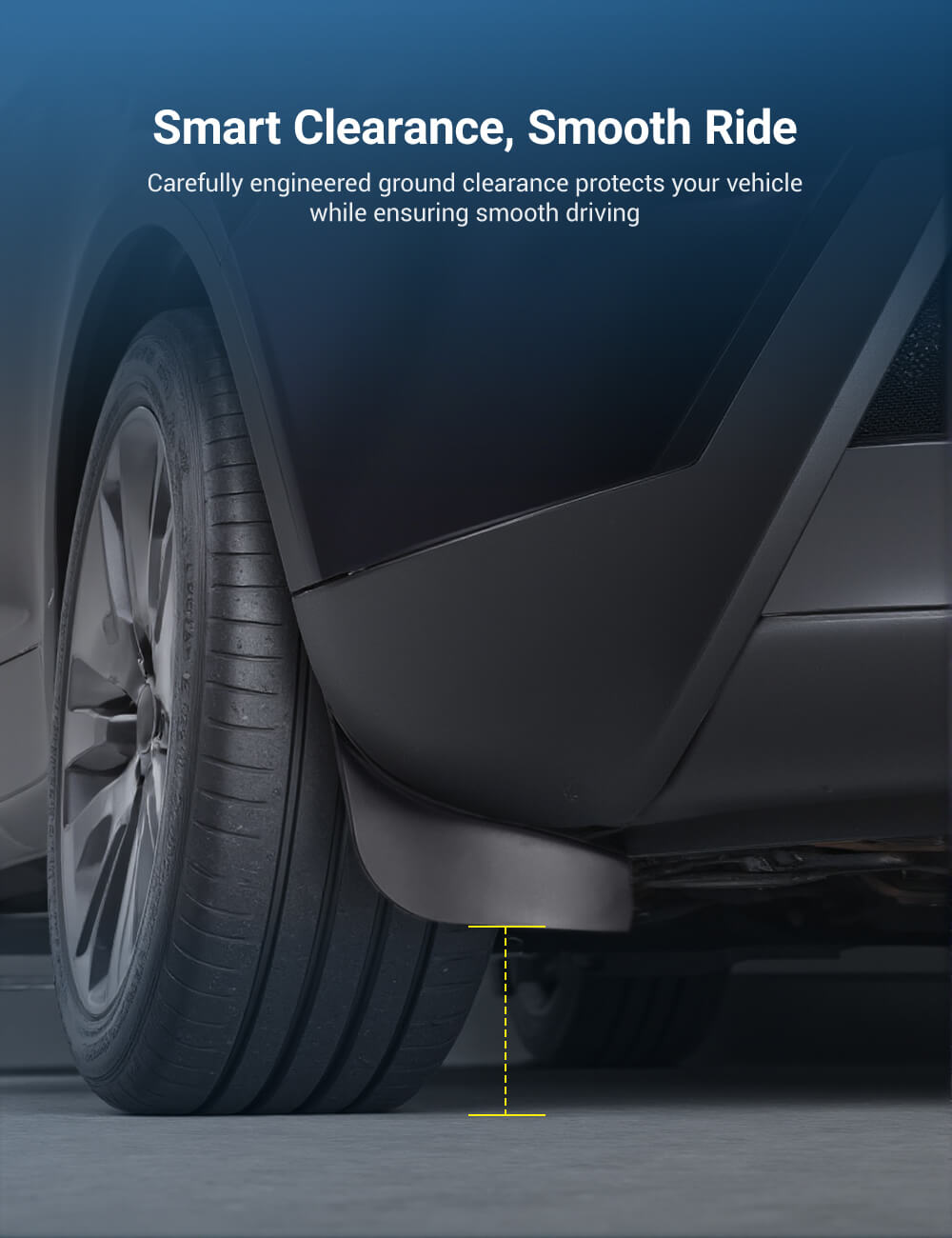 Hidden Mud Flaps for Model Y Juniper | Invisible Protection