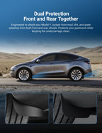 Hidden Mud Flaps for Model Y Juniper | Invisible Protection