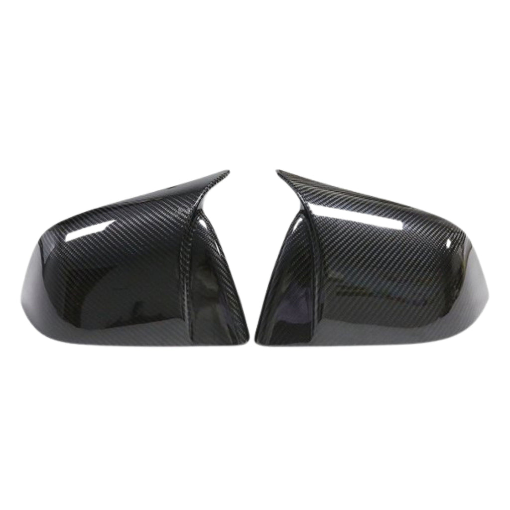 Mirror Caps for Model Y / 3 ( Sporty Style ) - Dry Carbon Fiber Exterior Mods