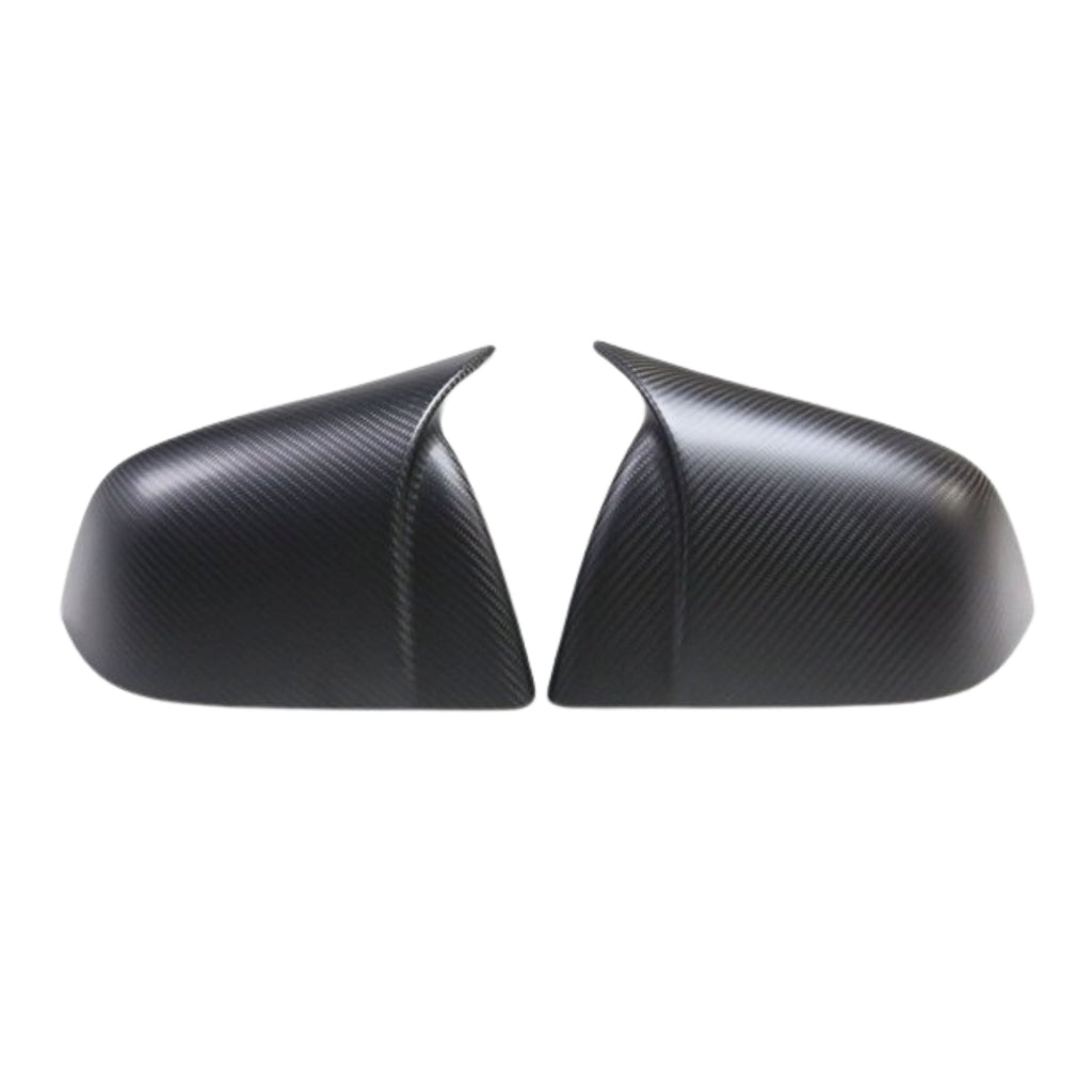 Mirror Caps for Model Y / 3 ( Sporty Style ) - Dry Carbon Fiber Exterior Mods