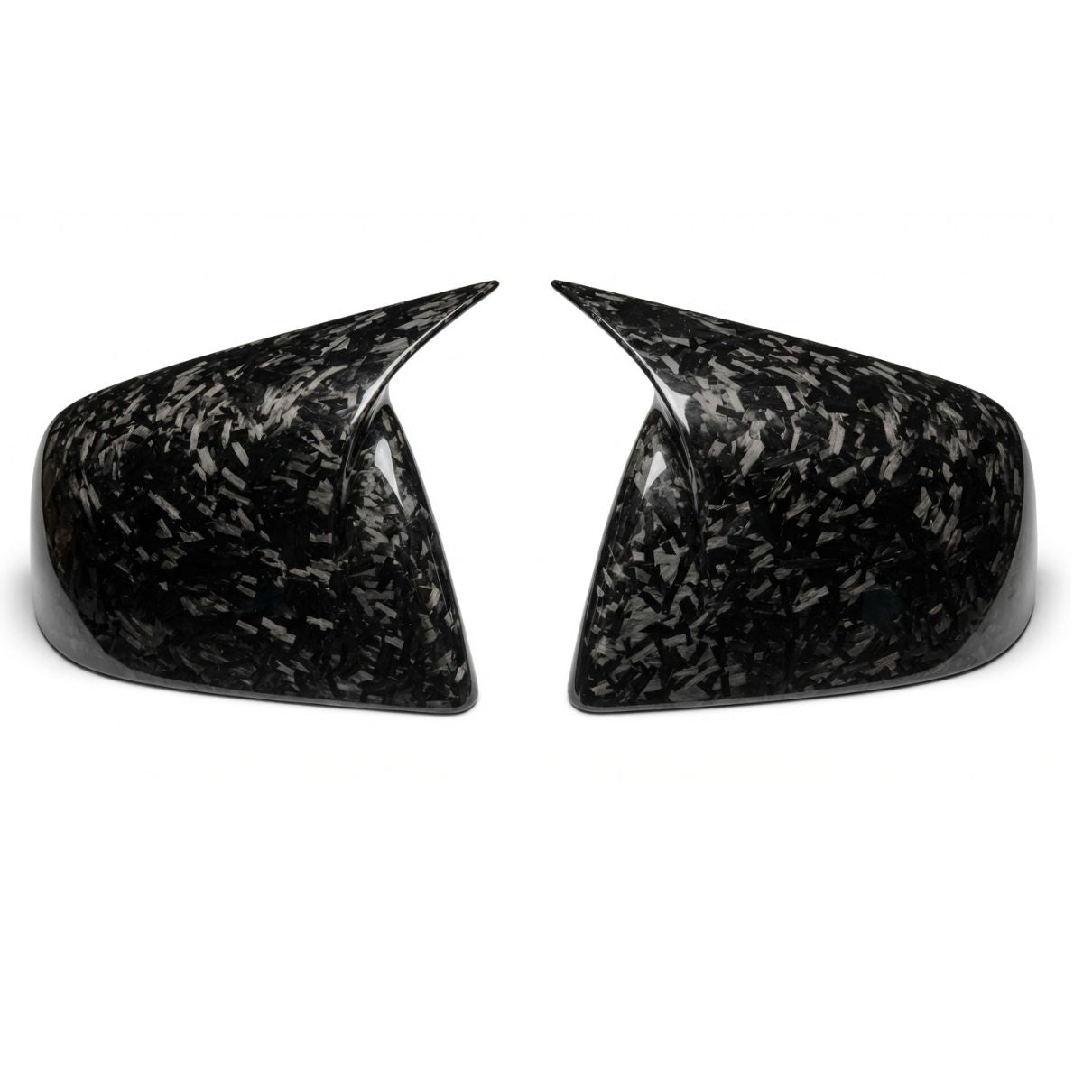 Mirror Caps for Model Y / 3 ( Sporty Style ) - Dry Carbon Fiber Exterior Mods