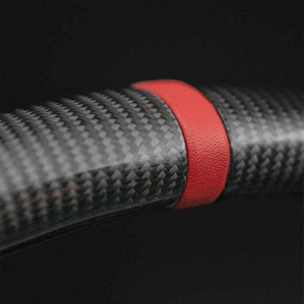 Alcantara Carbon Fiber Steering Wheel for Model 3 Highland / Model Y Juniper