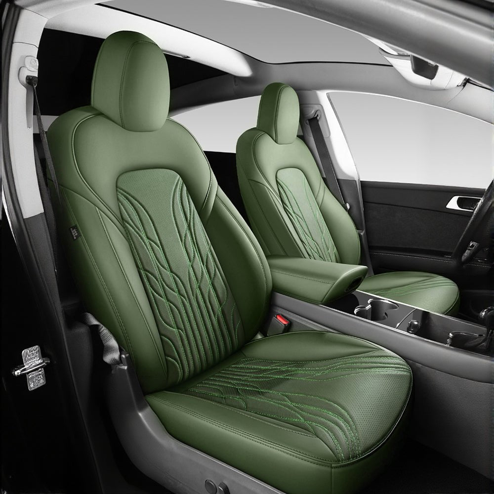 Nappa Leather Seat Covers for Model 3 Highland & Model Y Juniper