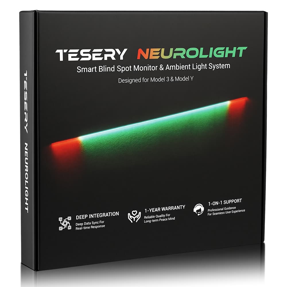 NeuroLight丨Model 3/Y Dashboard RGB Lights with Integrated BSD System