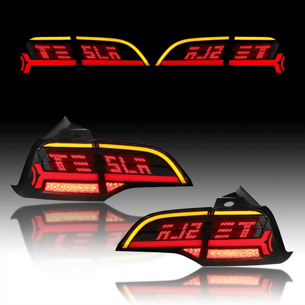 OLED APP-Controlled Tail Light for Model 3/Y