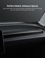 Real Dry Carbon Fiber Dashboard Cover Overlay for Model 3 Highland / Model Y Juniper