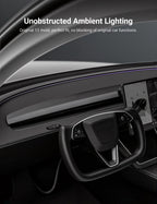 Real Dry Carbon Fiber Dashboard Cover Overlay for Model 3 Highland / Model Y Juniper
