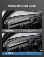 Real Dry Carbon Fiber Dashboard Cover Overlay for Model 3 Highland / Model Y Juniper