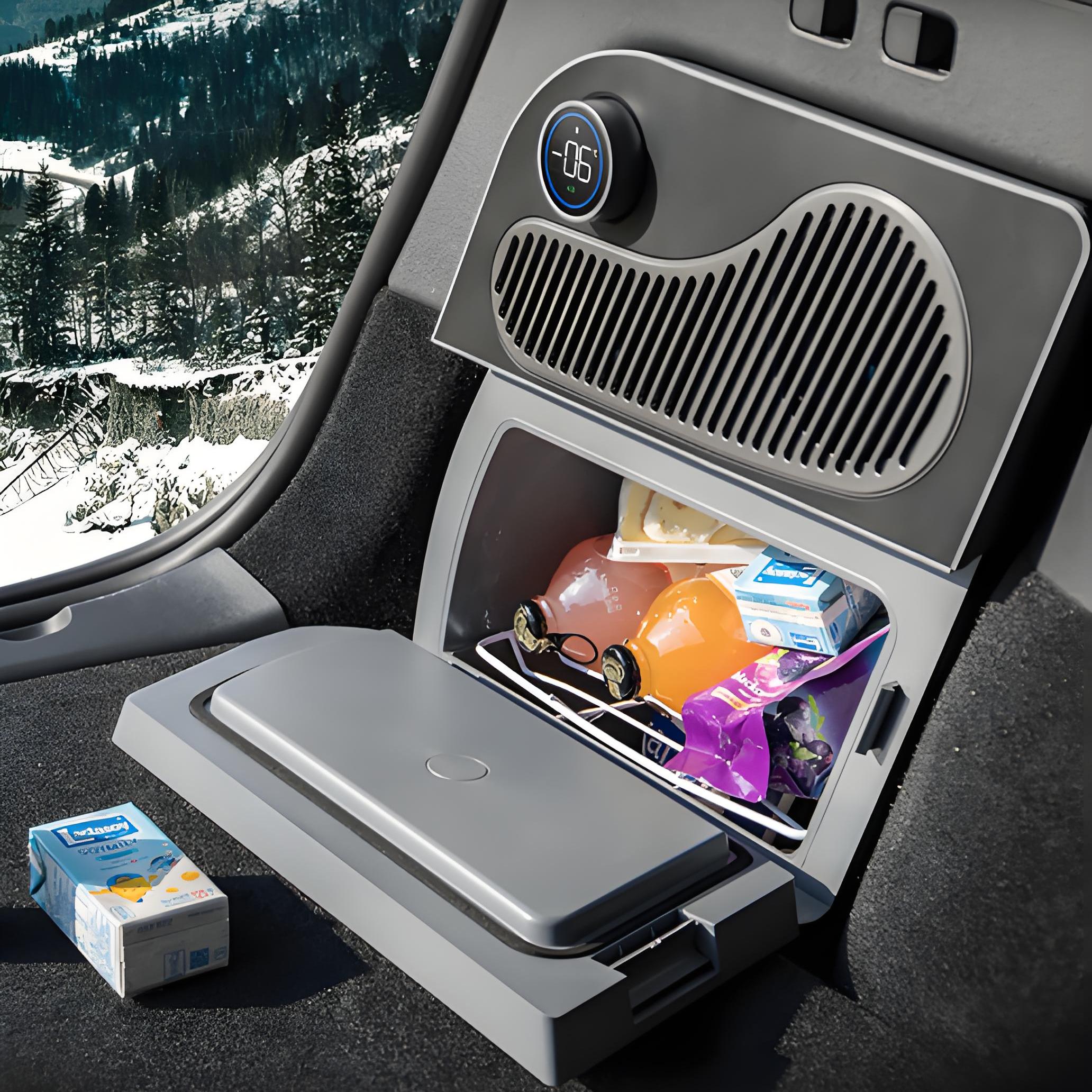 Rear Trunk On-Board Refrigerator for Model Y (5 Seaters)