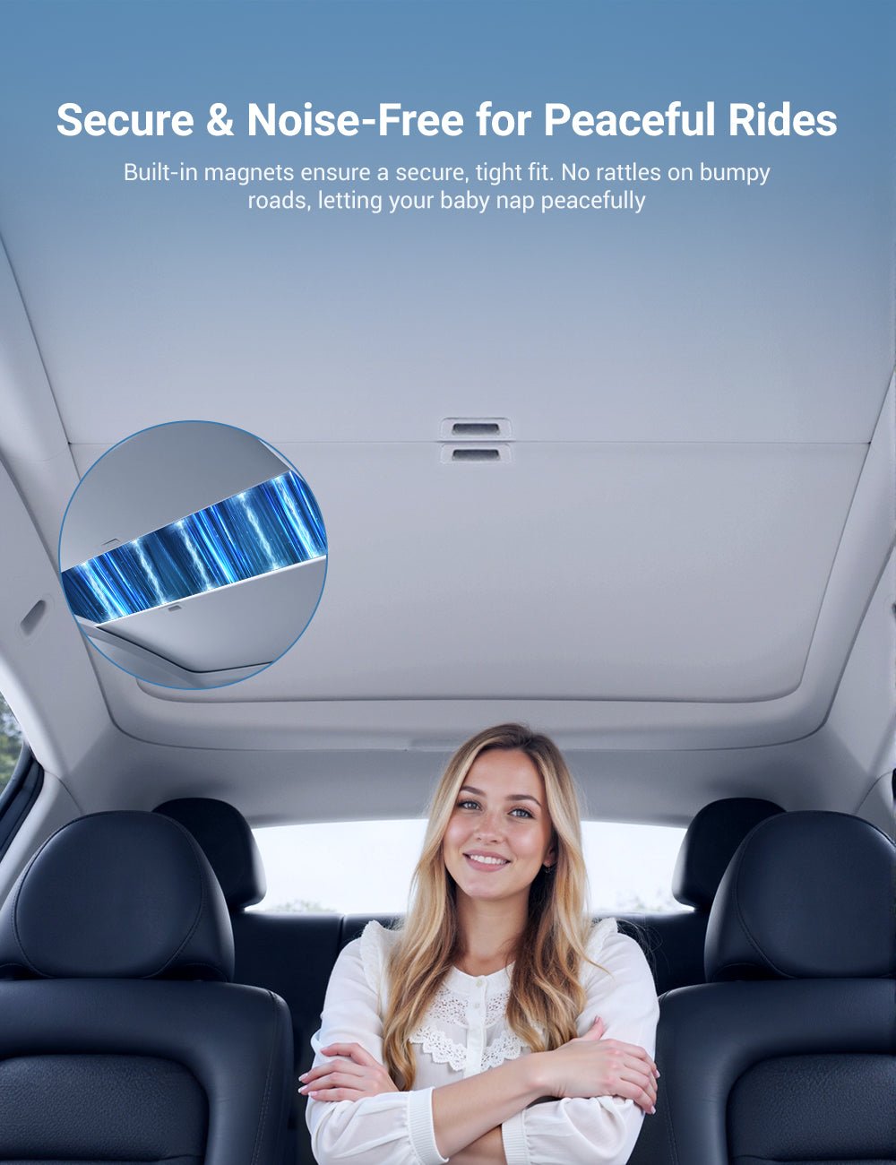 Retractable Sun Shade for Model Y Juniper