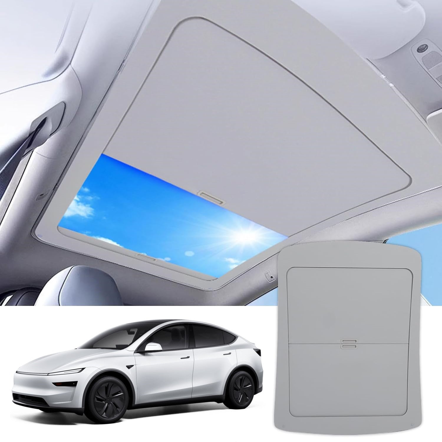 Retractable Sun Shade for Model Y Juniper