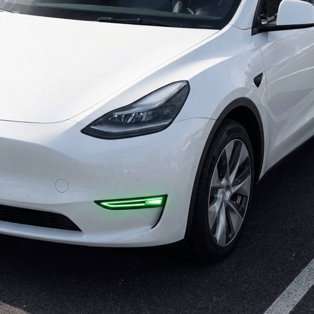 RGB Front Bumper Fog Light Upgrade for Model 3/Y