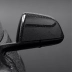 Side Mirror Cover for Model Y / 3 Highland ( OEM Style ) - Dry Carbon Fiber Exterior Mods