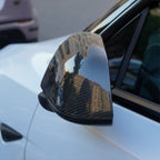 Side Mirror Cover for Model Y / 3 Highland ( OEM Style ) - Dry Carbon Fiber Exterior Mods