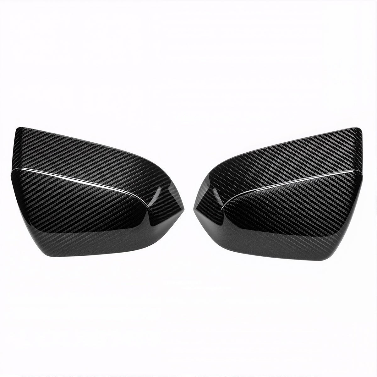 Side Mirror Cover for Model Y Juniper (OEM Style) - Dry Carbon Fiber Exterior Mods
