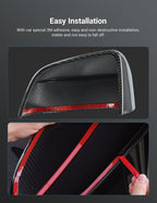 Side Mirror Cover for Model Y Juniper (OEM Style) - Dry Carbon Fiber Exterior Mods