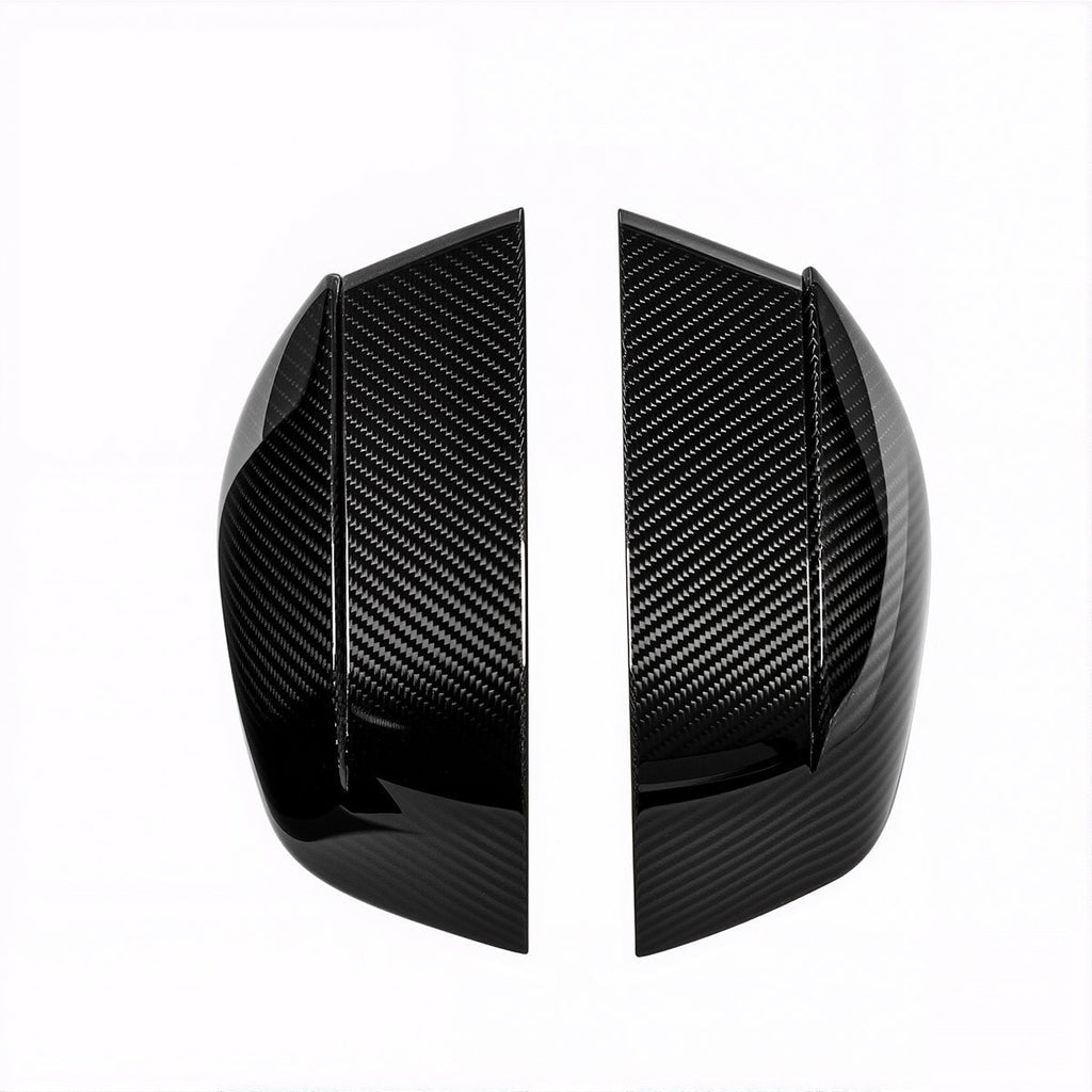 Side Mirror Cover for Model Y Juniper (OEM Style) - Dry Carbon Fiber Exterior Mods