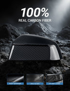 Side Mirror Cover for Model Y Juniper (OEM Style) - Dry Carbon Fiber Exterior Mods