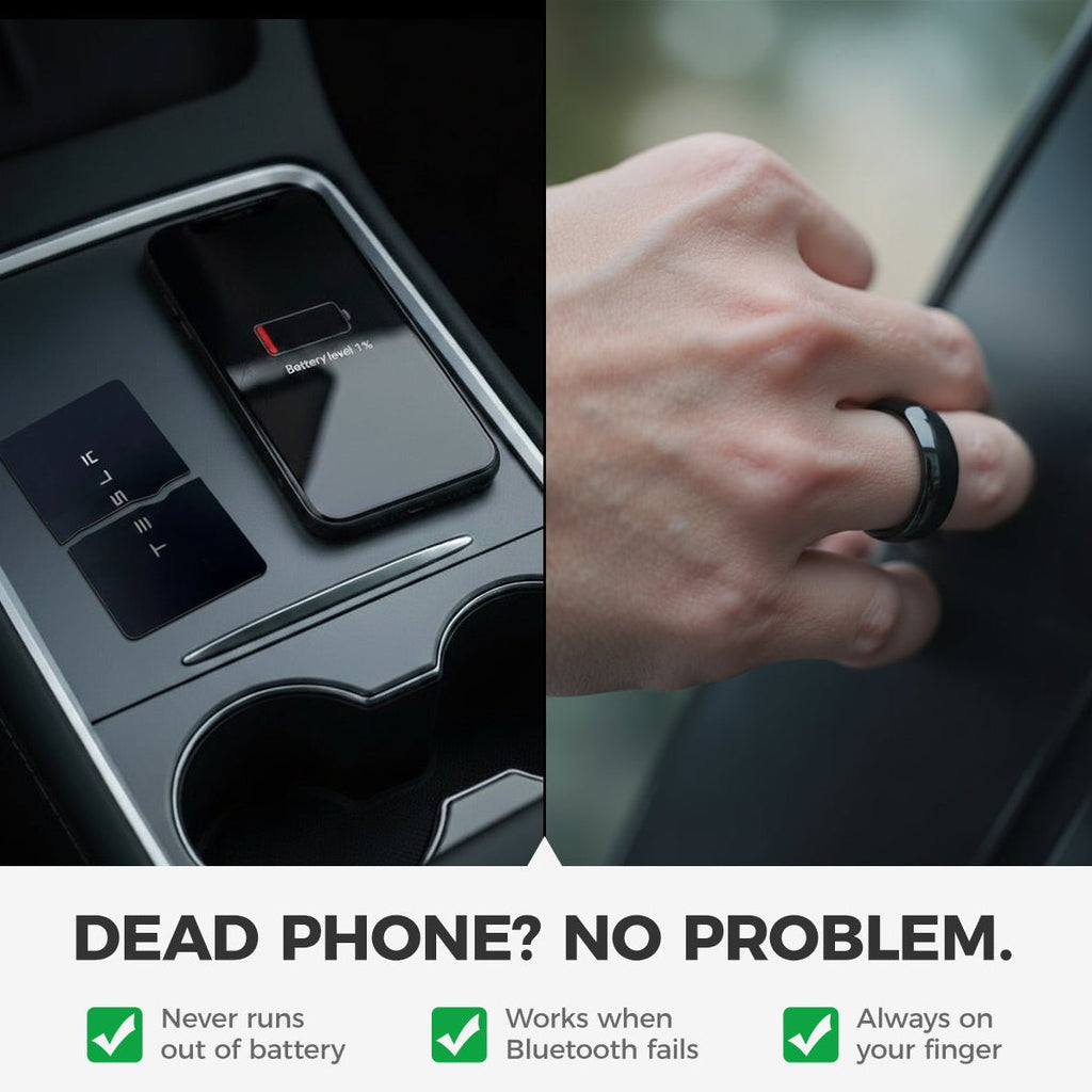 Smart Ring Key for Tesla Model 3 / Y / S / X / Cybertruck