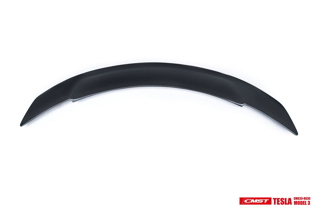 Tesla Model 3 Carbon Fiber Rear Spoiler Ver.3
