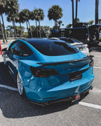 Tesla Model 3 Carbon Fiber Rear Spoiler Ver.3