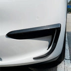 Tesla Model 3 Fog Light Trim - Carbon Fiber Exterior Mods