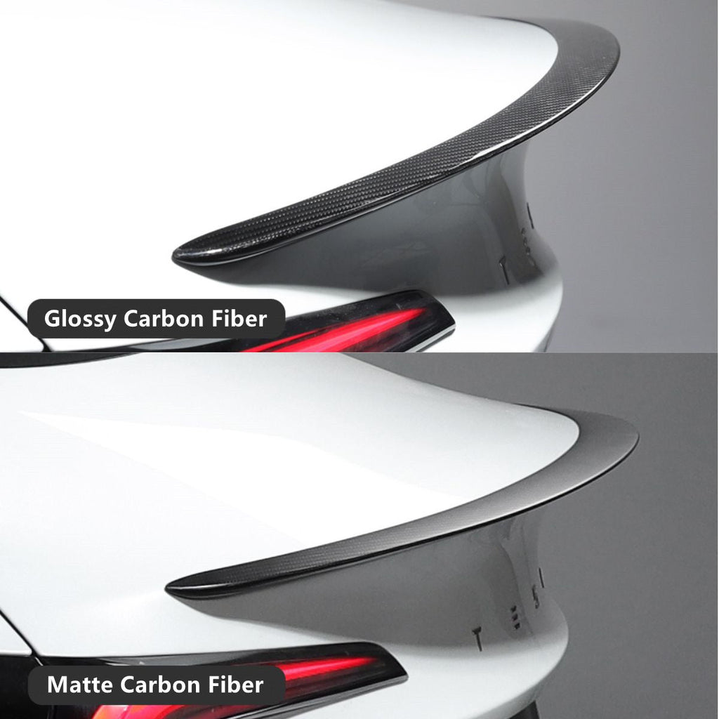 Spoiler Performance Style for Model Y / Model 3 Highland - Dry Carbon Fiber Exterior Mods