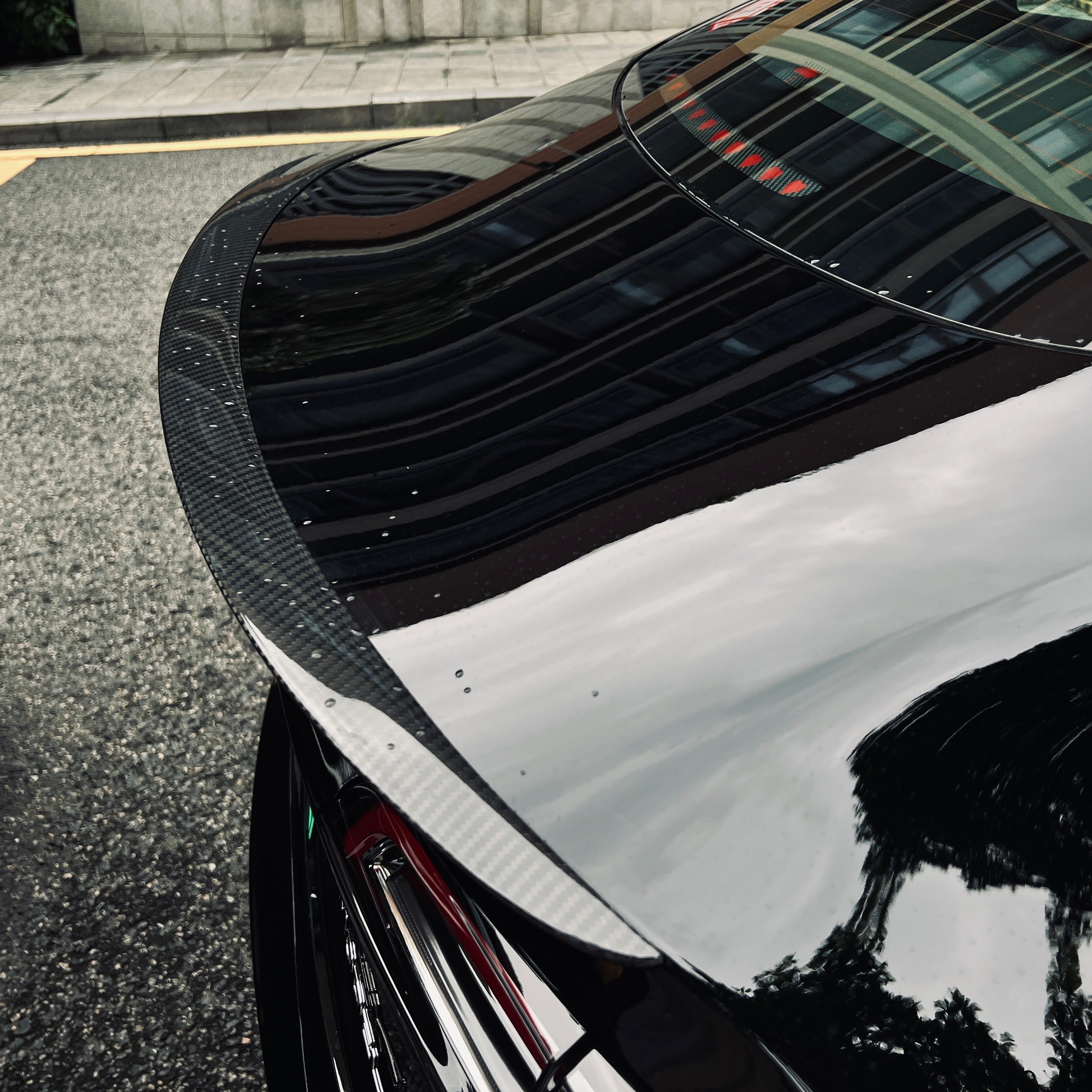 Spoiler Performance Style for Model Y / Model 3 Highland - Dry Carbon Fiber Exterior Mods