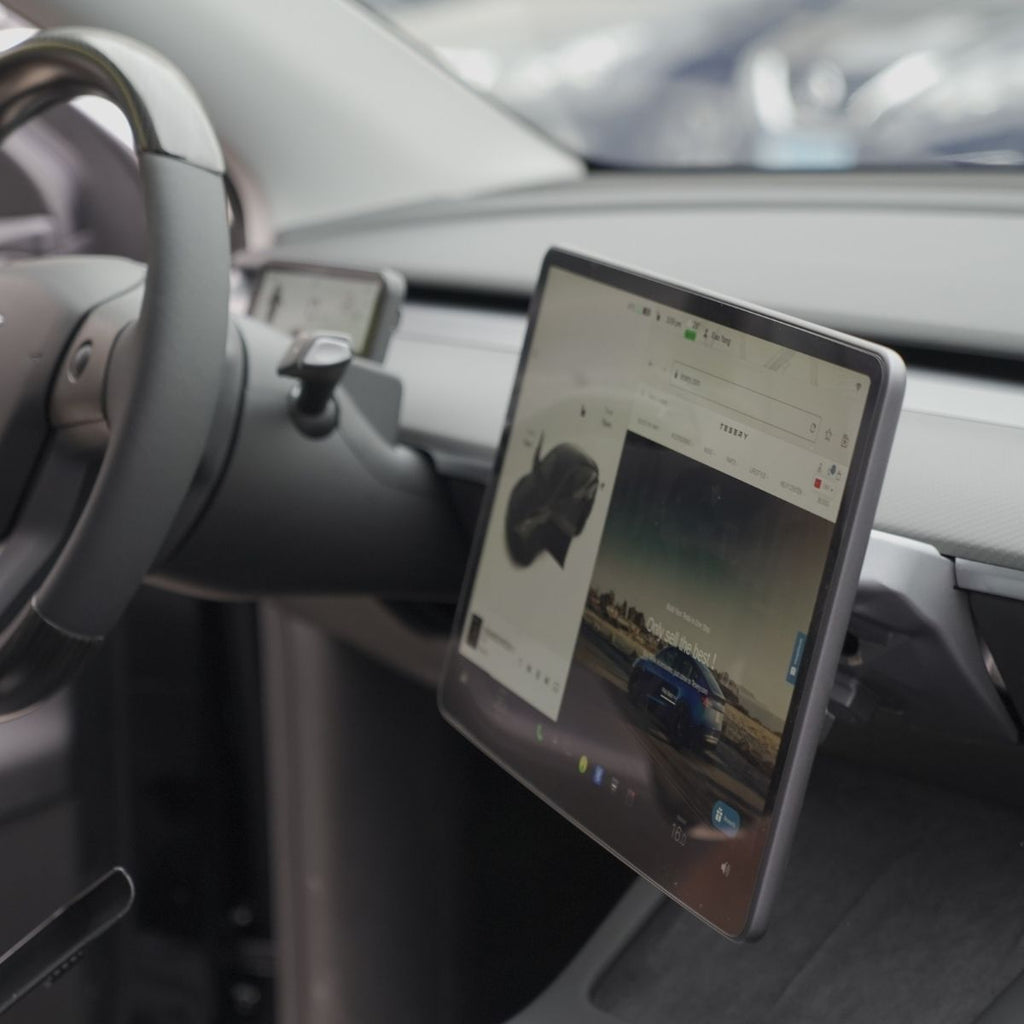 4 Way Adjustable Swivel Screen Mounting Kit For Model Y Juniper / Model 3 Highland - Upgrade Version |