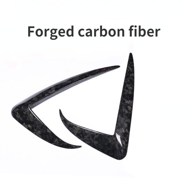 Tesla Model Y Fog Light Trim - Carbon Fiber Exterior Mods