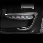 Tesla Model Y Fog Light Trim - Carbon Fiber Exterior Mods