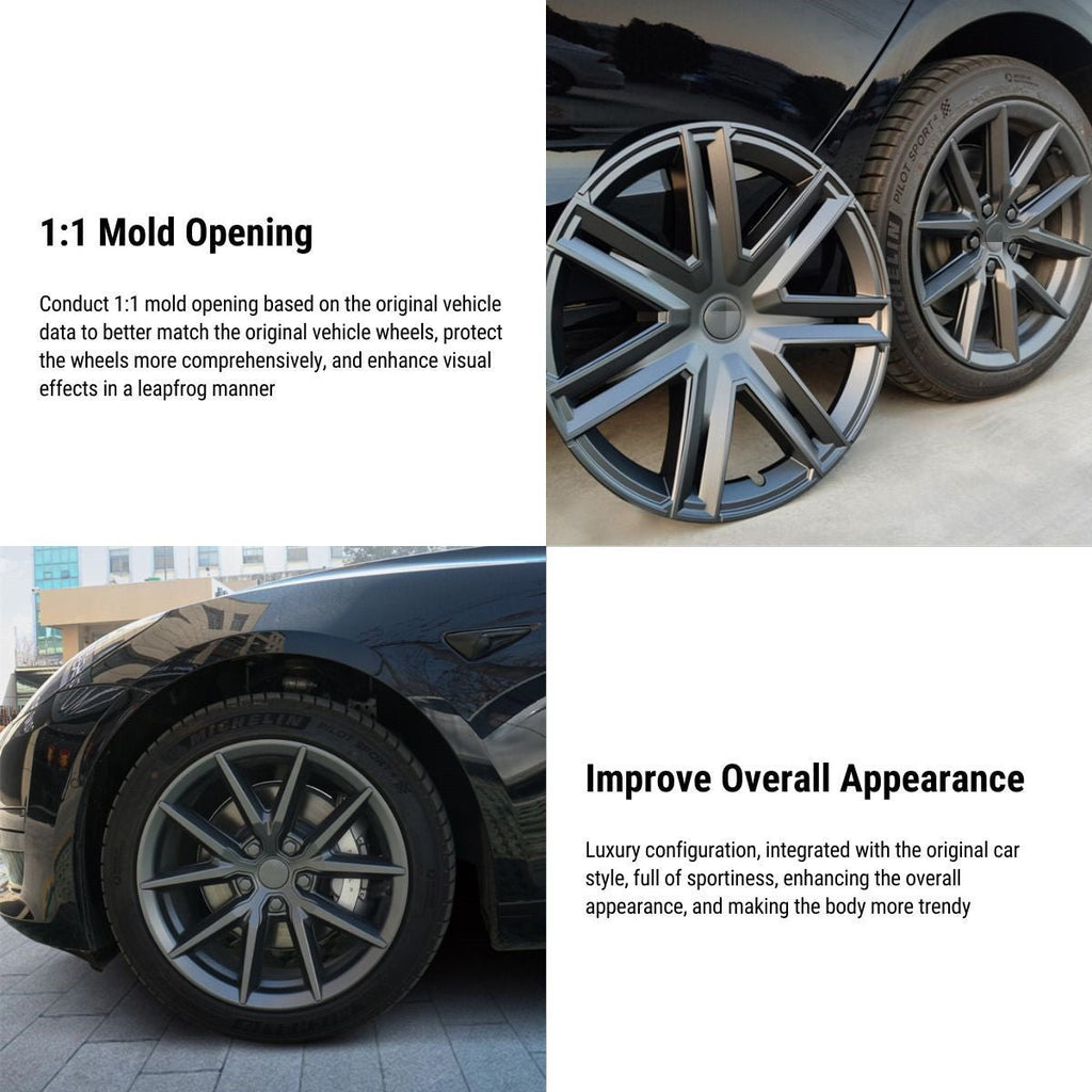 Thunder 18″ 19″ Wheel Covers For Tesla Model 3/Y (4PCS)