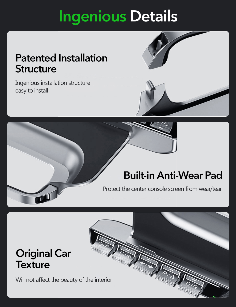 The Collective Toggle Physical Buttons for Model 3 Highland / Model Y Juniper