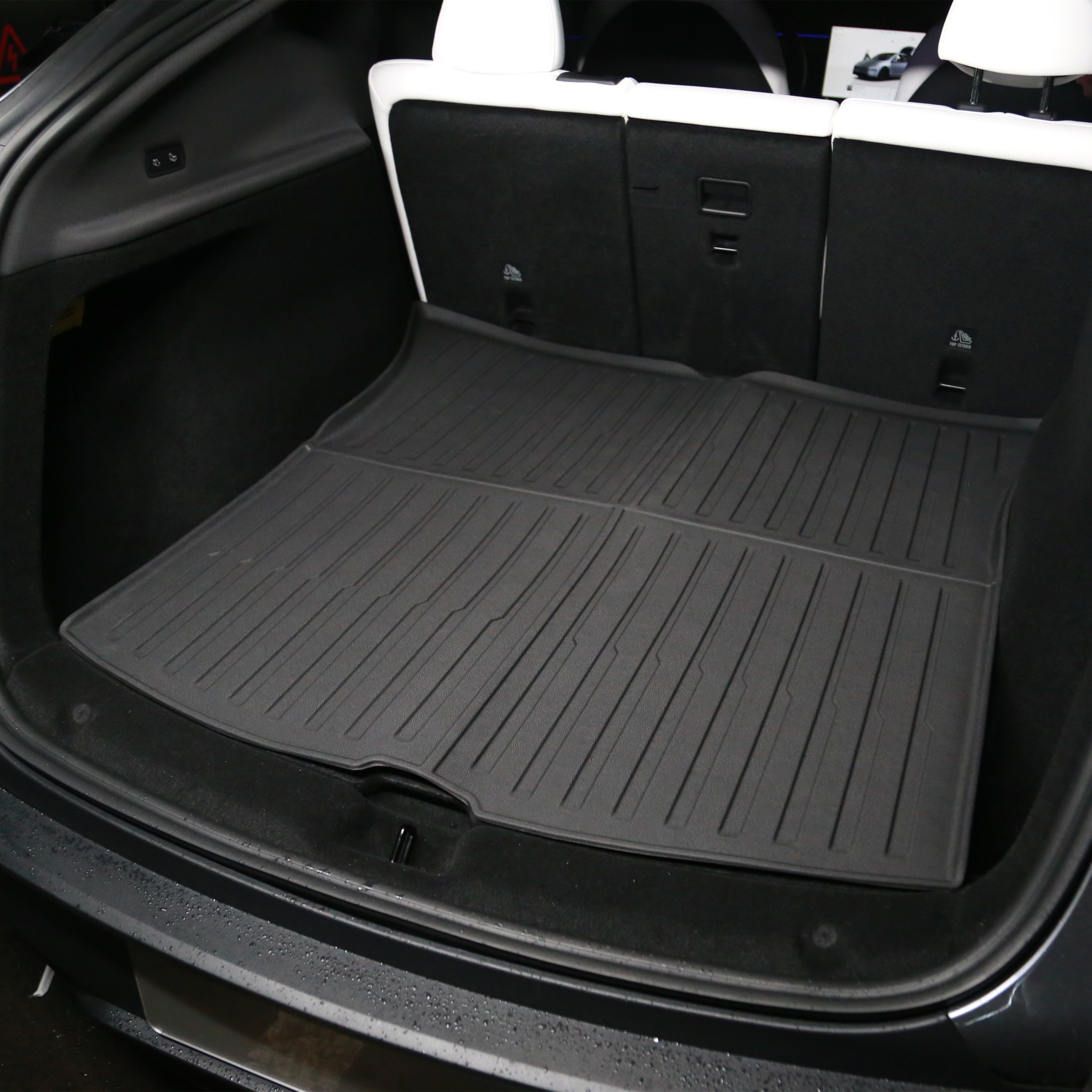 TPE Front/Rear Trunk Mats for Model Y Juniper